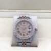 Rolex new type bezel (3.55mm diamond) full starry sky Roman dial, 41mm size