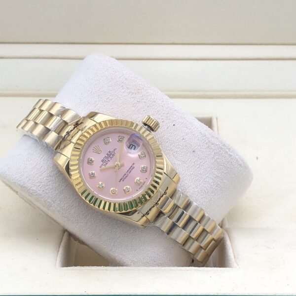 Rolex 28mm pink pearlstone