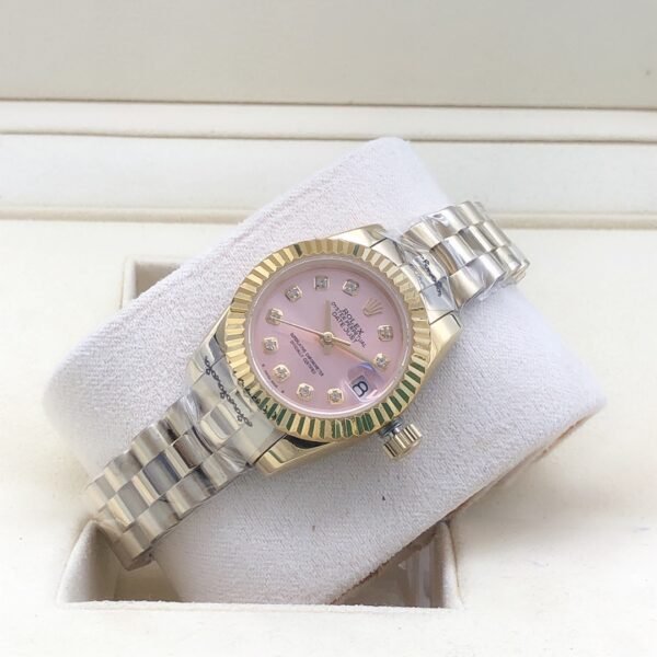 Rolex 28mm pink pearlstone