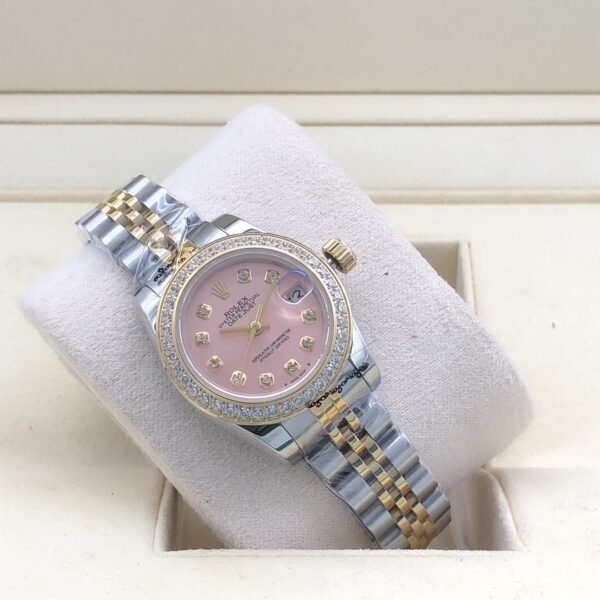 Rolex 28mm pink pearlstone