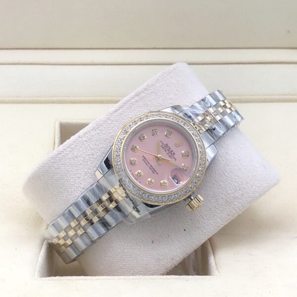 Rolex 28mm pink pearlstone