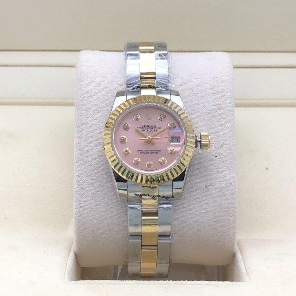 Rolex 28mm pink pearlstone