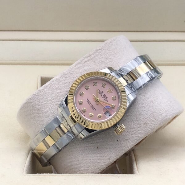 Rolex 28mm pink pearlstone