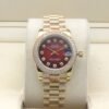 Rolex leopard red stone surface, size 31mm
