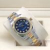 Rolex leopard pattern with blue stones, size 31mm