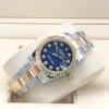 Rolex leopard pattern with blue stones, size 31mm