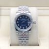 Rolex leopard pattern with blue stones, size 31mm