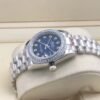 Rolex leopard pattern with blue stones, size 31mm