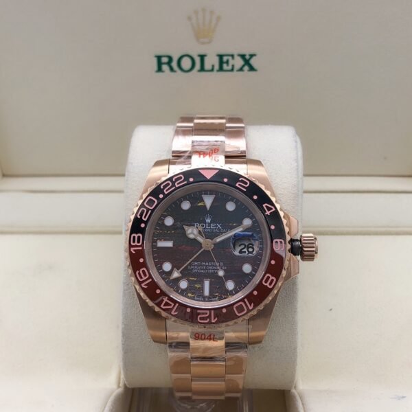 Rolex 2025 Official Website New Release: GMT Master II, 40mm Size