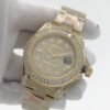 Rolex YM yacht with full diamond case and star-shaped dial, size 40m