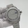 Rolex YM yacht with full diamond case and star-shaped dial, size 40m