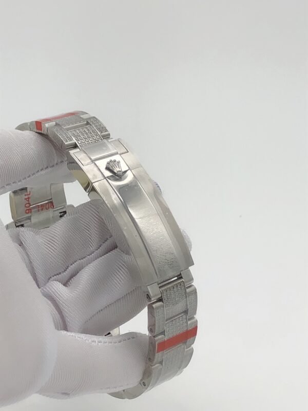 Rolex YM yacht with full diamond case and star-shaped dial, size 40m