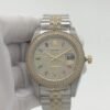 Rolex five-stone round diamonds set in a square shape,  diameter 41mm