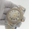 Rolex five-stone round diamonds set in a square shape, diameter 41mm