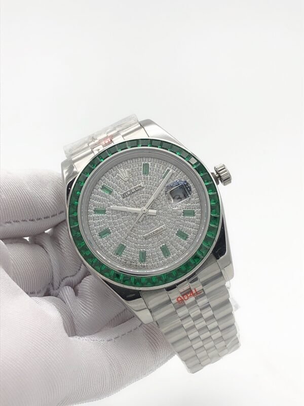 Rolex new diamond-filled star model, size 41mm