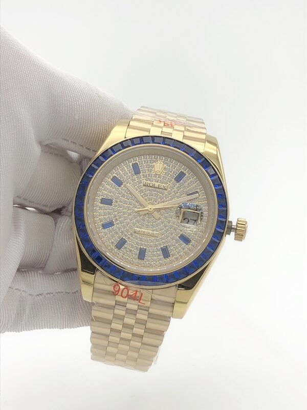 Rolex new diamond-filled star model, size 41mm