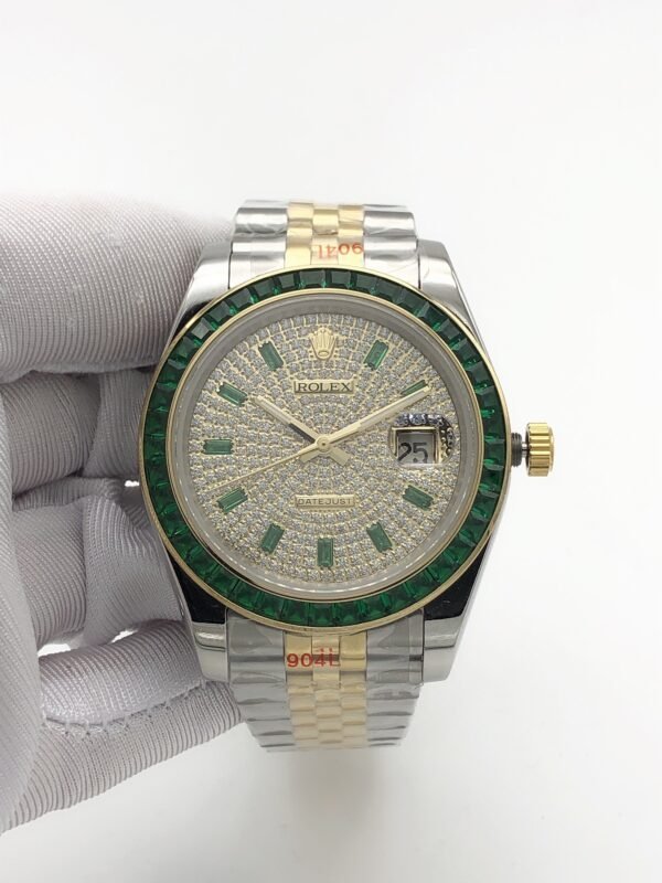 Rolex new diamond-filled star model, size 41mm