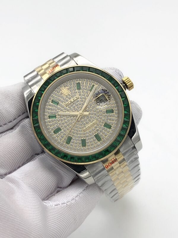 Rolex new diamond-filled star model, size 41mm