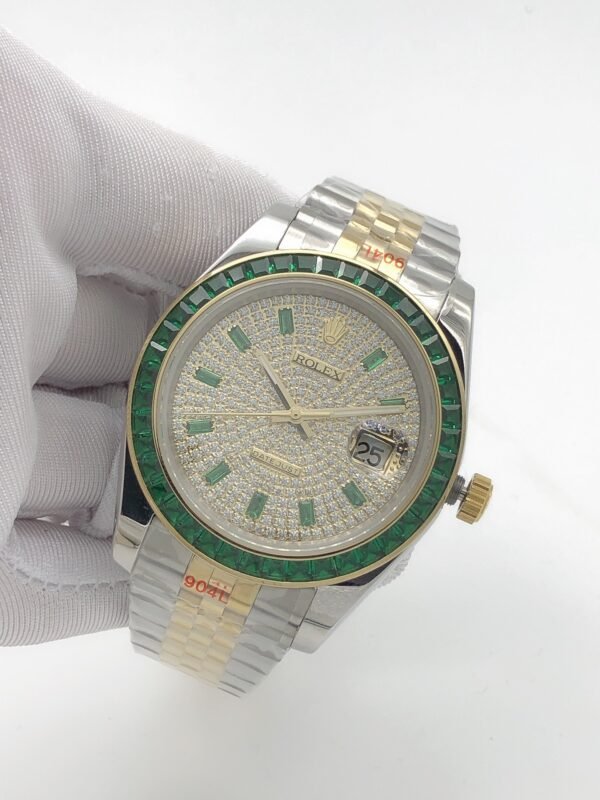 Rolex new diamond-filled star model, size 41mm