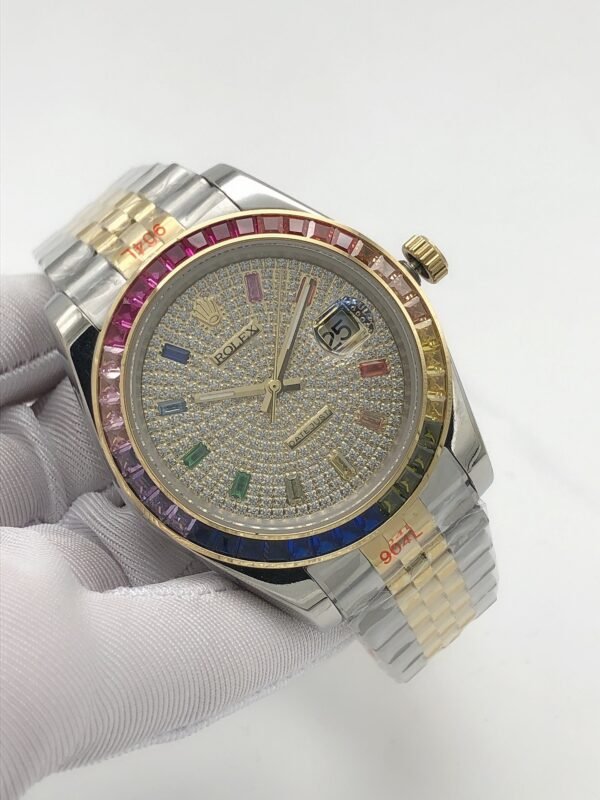 Rolex new diamond-filled star model, size 41mm