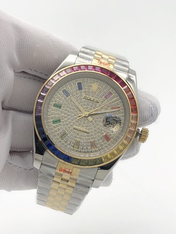Rolex new diamond-filled star model, size 41mm