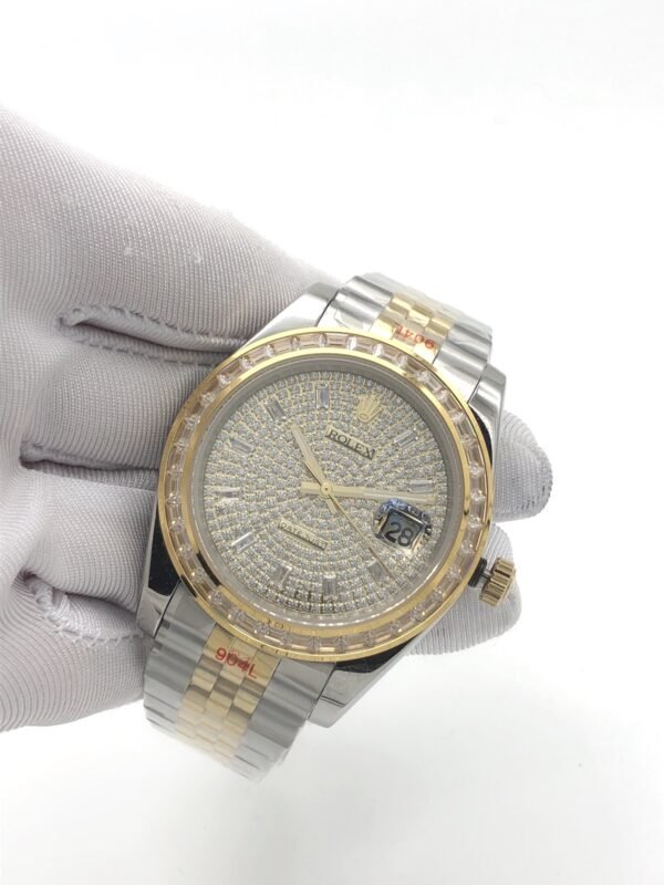 Rolex's new round diamond star-shaped watch, size 41mm