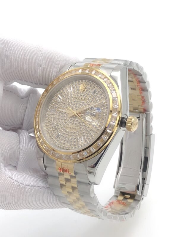 Rolex's new round diamond star-shaped watch, size 41mm