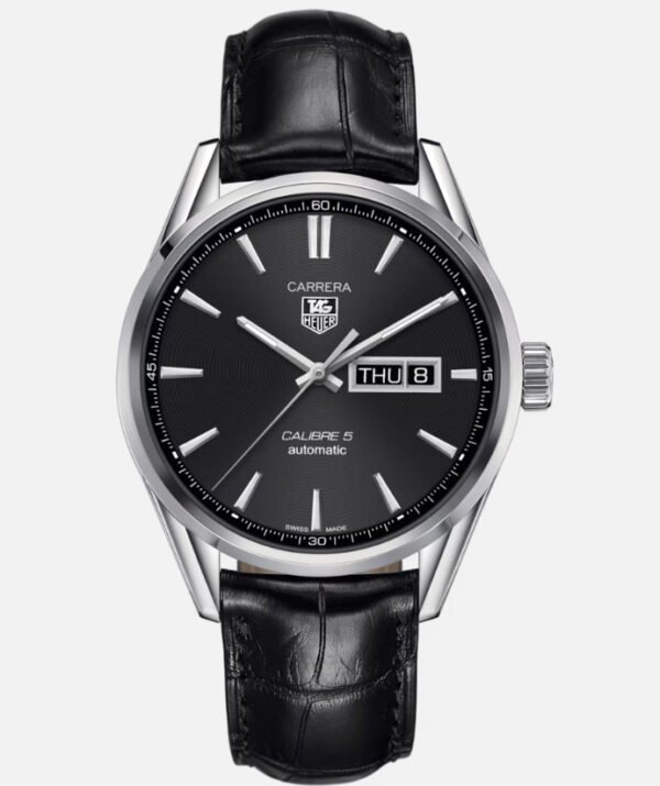 TAG Heuer Carrera Automatic, 41 mm, Steel WAR201A.FC6266 Swiss-made, this bold TAG Heuer Carrera is an aesthetic 41 mm watch. This model features a Steel case and a Calibre 5 Automatic movement.